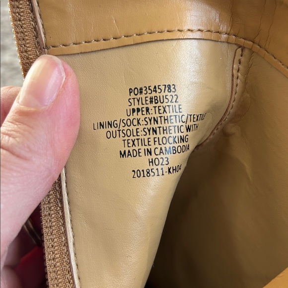 J. Crew Mustard Suede Block Heel Ankle Boots - Picture 4 of 5